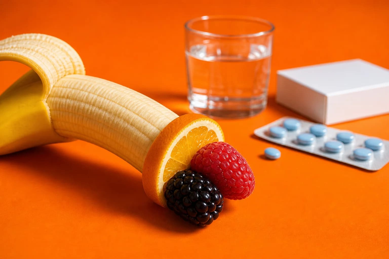 Tasteful sexual health education still life